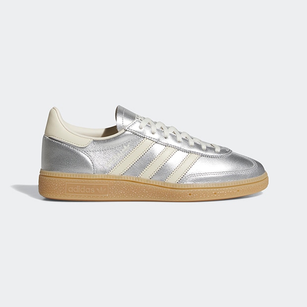 レディース ハンドボール スペツィアル HANDBALL SPEZIAL opn33　マットシルバー×クリームホワイト　