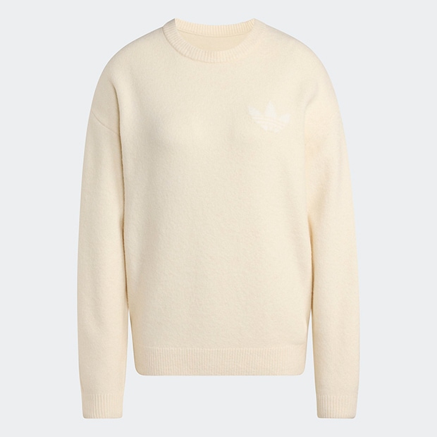 アーキ リブニット フーディー セーター 白 ホワイト 長袖 AW22-11 HUG.U（ハグユー） ニット レディース トップス タートルネック