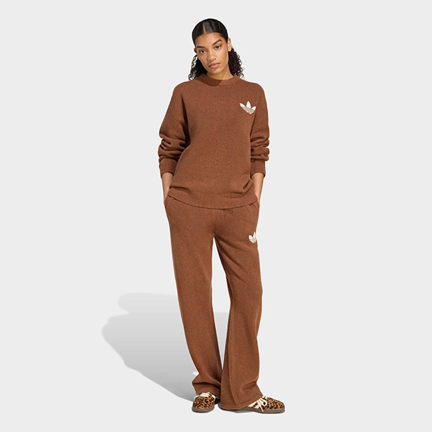 レディース アスレチック デプト ニットセーター プリラブドブラウン