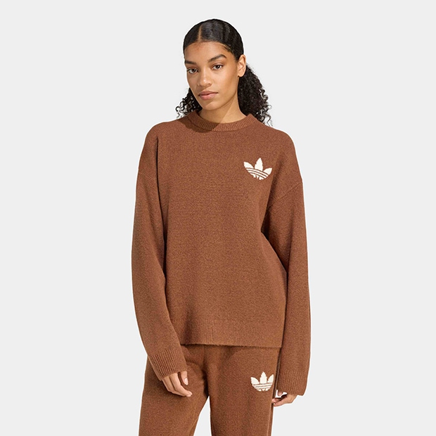入手困難【アディダス】ナイロンセットアップ　®︎付きトレフィルロゴ　ブラウン　Ｌ Amazon | adidas originals アディダスオリジナルス ジャージ