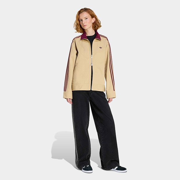 ADIDAS ツイル ファイヤーバード ジャケット レディース ファイヤーバード ATHL DEPTツイル ジャケット リネン