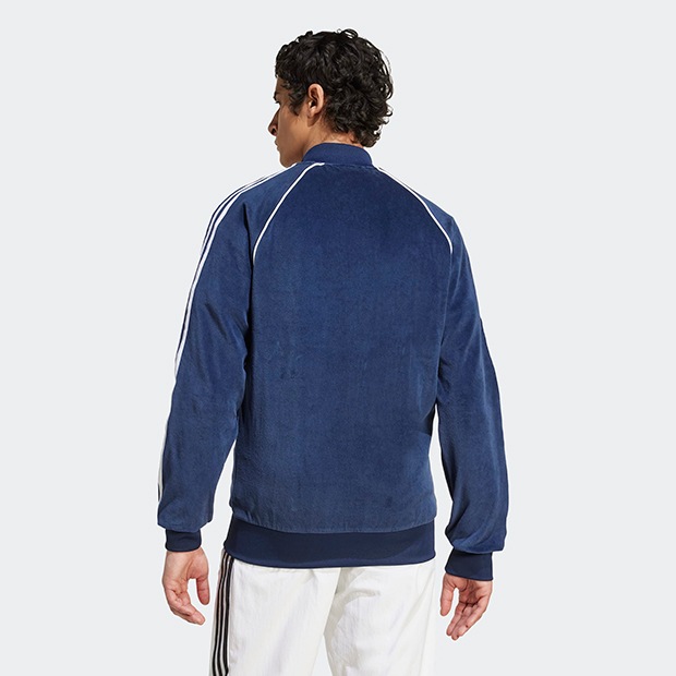 アディカラー SST ベロア トラックトップ ナイトインディゴ ｜アパレル