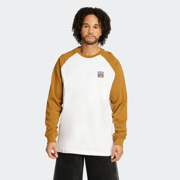 ウォバッシュ ルーズ ベースボール ジャージー  ホワイト×ブロンズストラータ