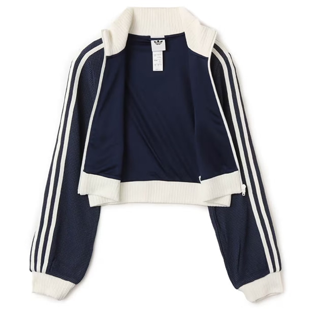 レディース クロップ トラックトップ（ジャージ） ナイト