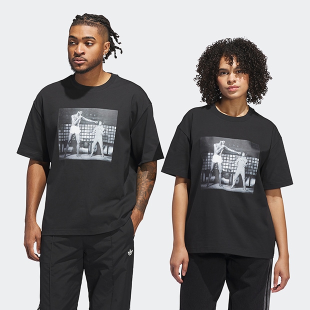 カリーム スコアリングチャンプ グラフィック 半袖Tシャツ　ブラック　