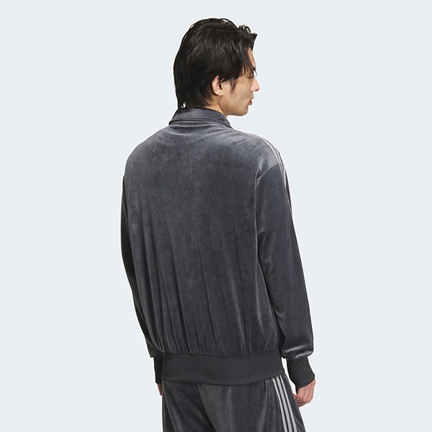 アディカラー FB TT ベロア トラックトップ（ジャージ） グレー