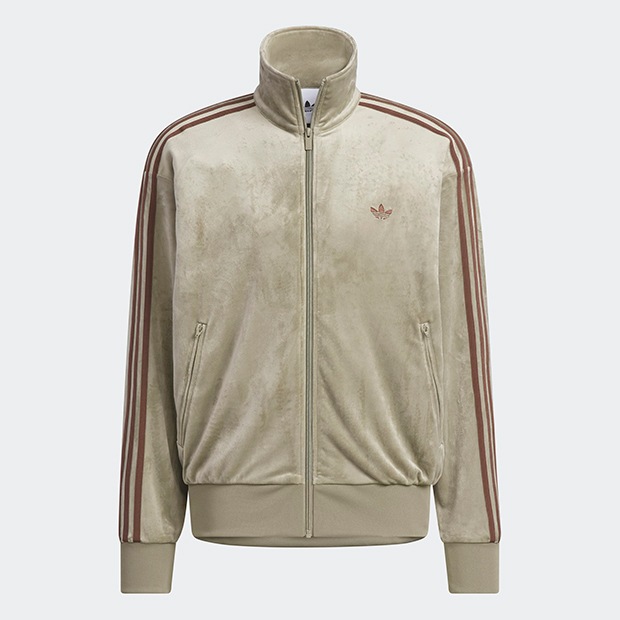 アディカラー FB TT ベロア トラックトップ（ジャージ） クレイ