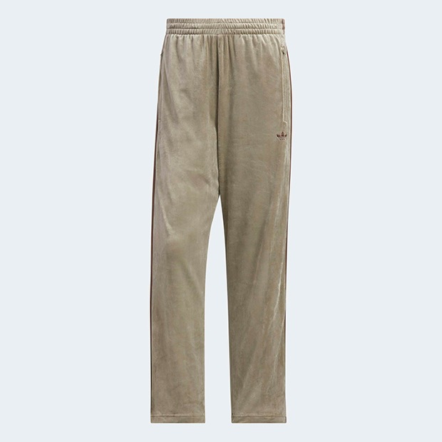 アディカラー FB TP ベロア トラックパンツ　クレイ　