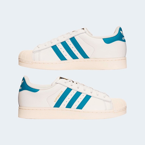 BEAUTY & YOUTH UNITED ARROWS スーパースター 2 SUPERSTAR 2 opa66　クラウドホワイト×アクティブティール　