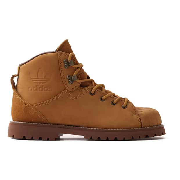 [アディダス] スーパースターブーツ [SUPERSTAR BOOT] サンドグリーン/コアブラック JS0703 SST ブーツ SUPERSTAR BOOT nrb81 サンドグリーン×コアブラック