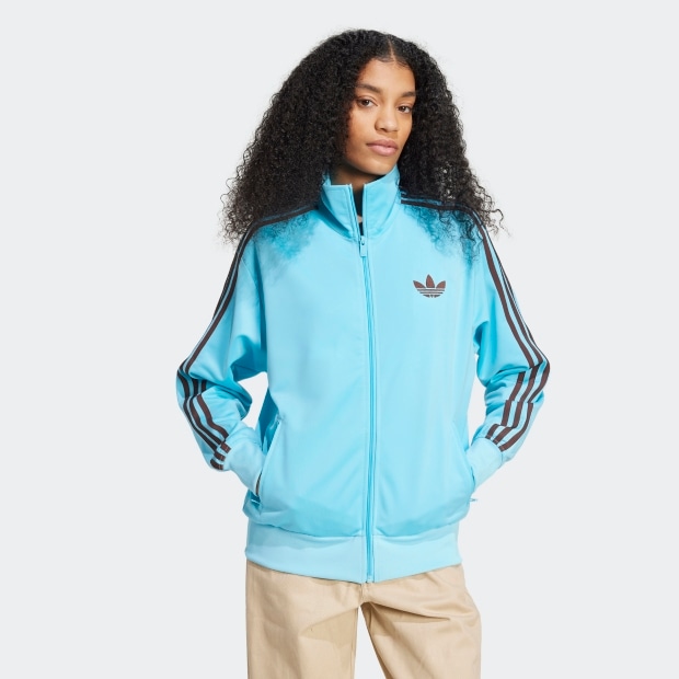 90s アディダス　パステルブルー　スイングトップ　ジャンバー　ブルゾン 90s アディダスadidas ナイロンジャケット XL相当 ハーフジップ