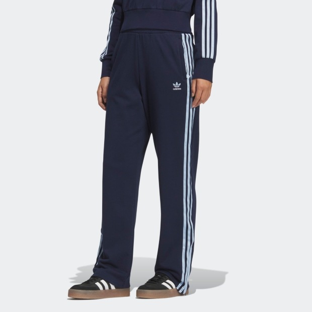 レディース アディカラー トラックパンツ　ナイトインディゴ　