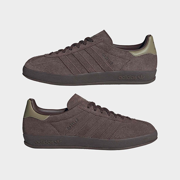 ガゼル インドア GAZELLE INDOOR omv64　ダークブラウン×オービットグリーン　|その他|シューズ