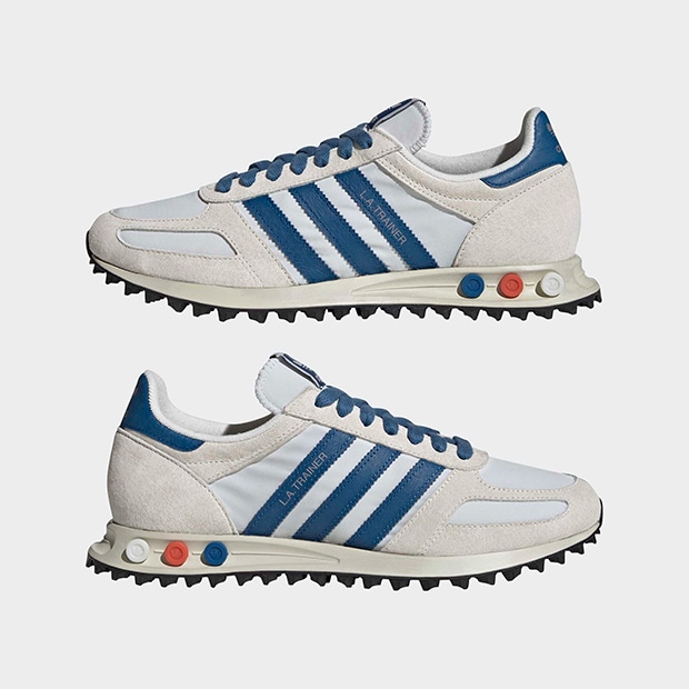 LA トレーナー OG omu84　オフホワイト×ダークマリン