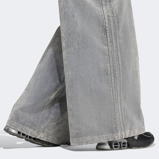 レディース 起毛ツイル オーバーサイズド ファイヤーバード トラック