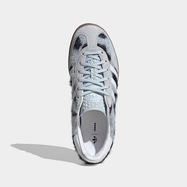 レディース ガゼル インドア MH FOR アトモス ピンク GAZELLE INDOOR MH FOR ATMOS PINK oog68　ヘイローブルー×クラウドホワイト　