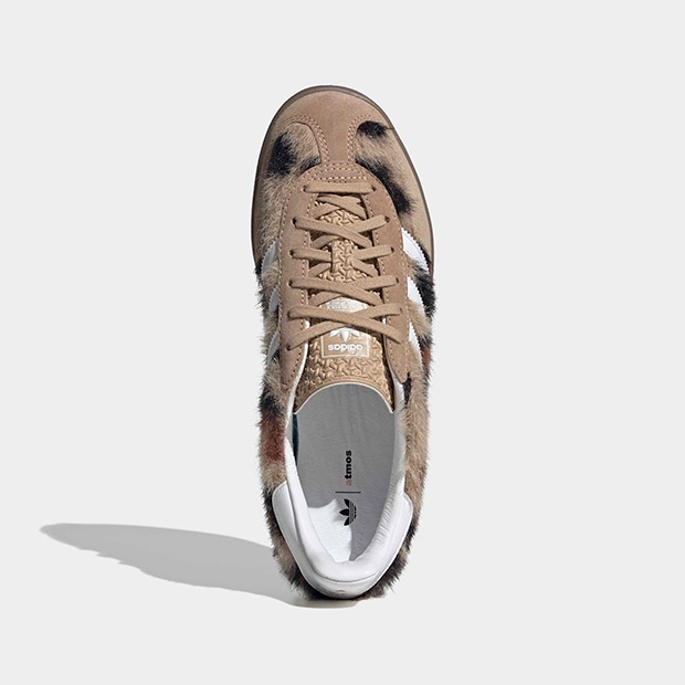 レディース ガゼル インドア MH FOR アトモス ピンク GAZELLE INDOOR MH FOR ATMOS PINK oog68　ウォームサンドストーン×クラウドホワイト　
