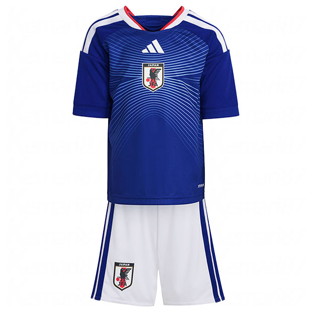 キッズ アディダス サッカー日本代表 2026 ホーム レプリカ ユニフォーム セット　