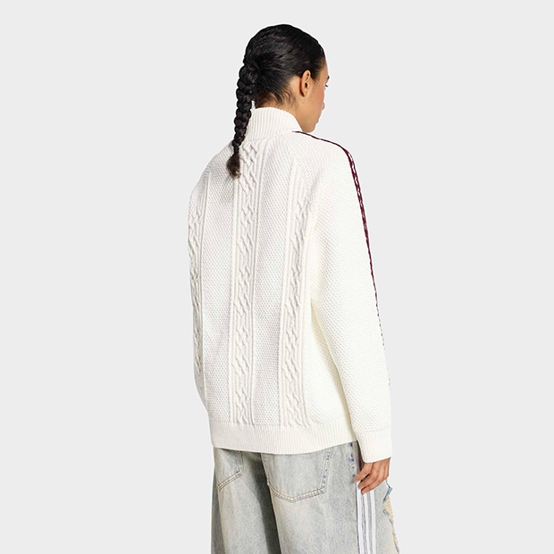 レディース アーカイブ カットライン ニット トラックトップ（ジャージ