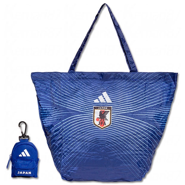 アディダス サッカー日本代表 2026 ホーム パッカブルバッグ　