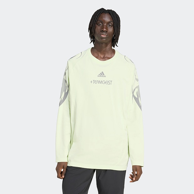 アディレニウム ADILENIUM シーズン4 チームガイスト グラフィック 長袖Tシャツ　オールモストライム　