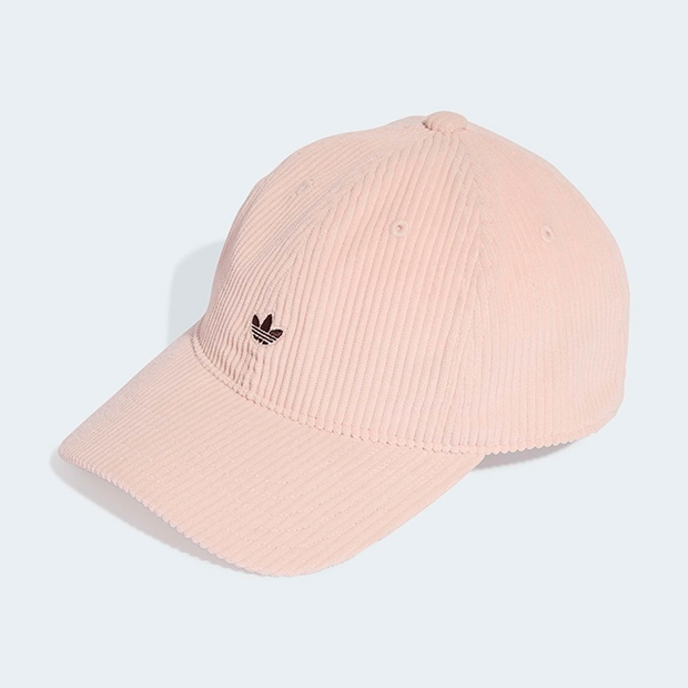 コーデュロイ ベースボール キャップ　サンディピンク　