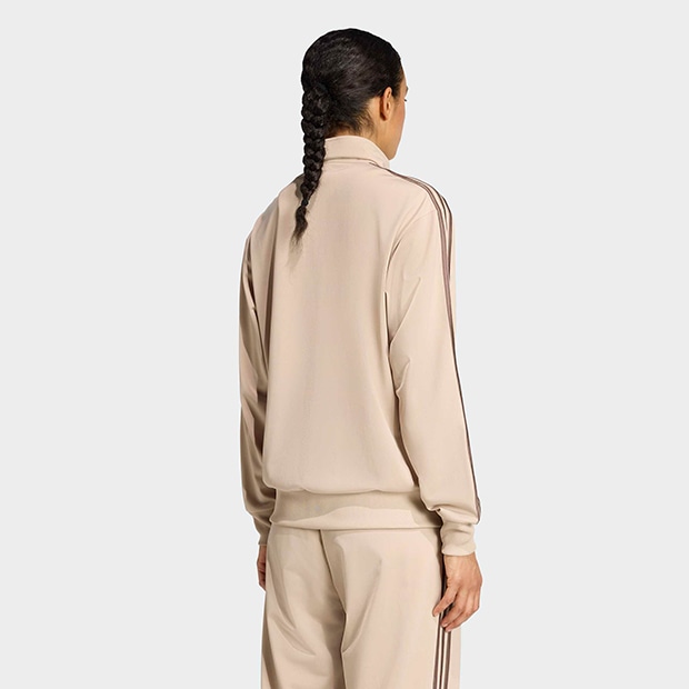 レディース アディカラー ファイヤーバード ルーズ トラックトップ　ストーンカーキ　