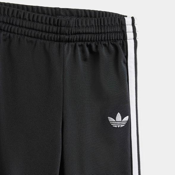 ジュニア ベビー アディカラー ファイヤーバード トラックスーツ　ブラック　