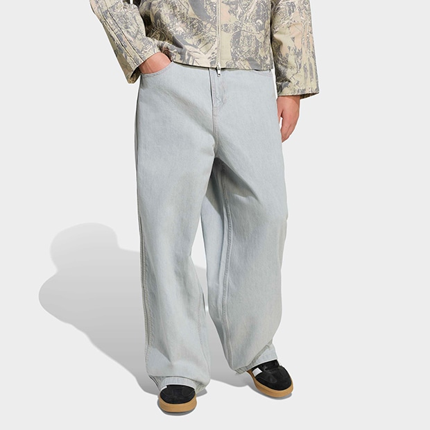 90s オルタナティブ スポーツ ワイドレッグ スケーター ジーンズ