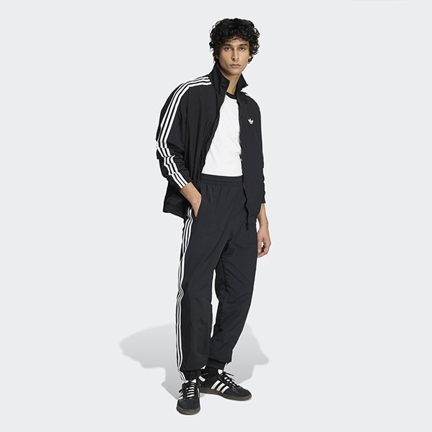 アディカラー ウーブン ファイヤーバードトラックパンツ　ブラックXL セール】アディカラー ウーブン ファイヤーバードトラックパンツ