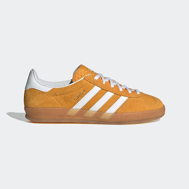 レディース ガゼル インドア GAZELLE INDOOR mbv22　タクティルイエロー×クラウドホワイト　