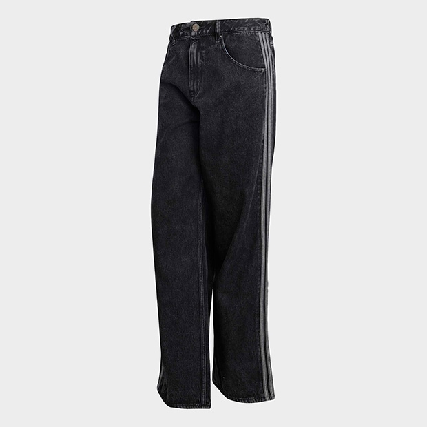 アディカラー デニム ファイヤーバードパンツ トゥルーブラックデニム