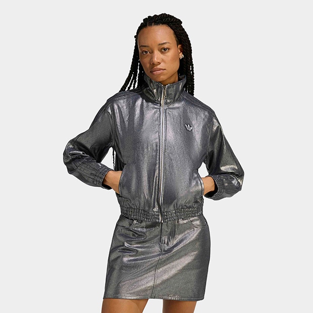 レディース アディカラー デニム ファイヤーバード トラックトップ