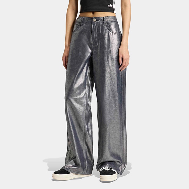 レディース アディカラー ファイヤーバード デニム トラックパンツ