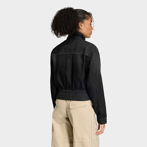 レディース プレミアム エッセンシャルズ デニム トラックトップ