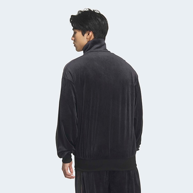 アディカラー FB TT ベロア トラックトップ（ジャージ） ブラック