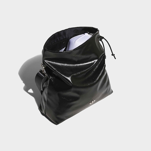 ファッション ストリート ショルダーバッグ（L） ブラック ｜すべての