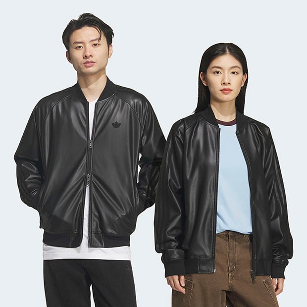 ユニセックス アディカラー SST プレザー ジャケット ブラック