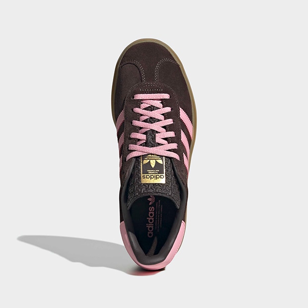 レディース ガゼル ボールド GAZELLE BOLD onj75　オーロラコーヒー×ライトピンク　