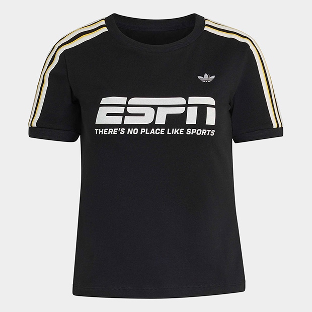 レディース コットン カリ 半袖Tシャツ ウィズ スポンサー ブラック