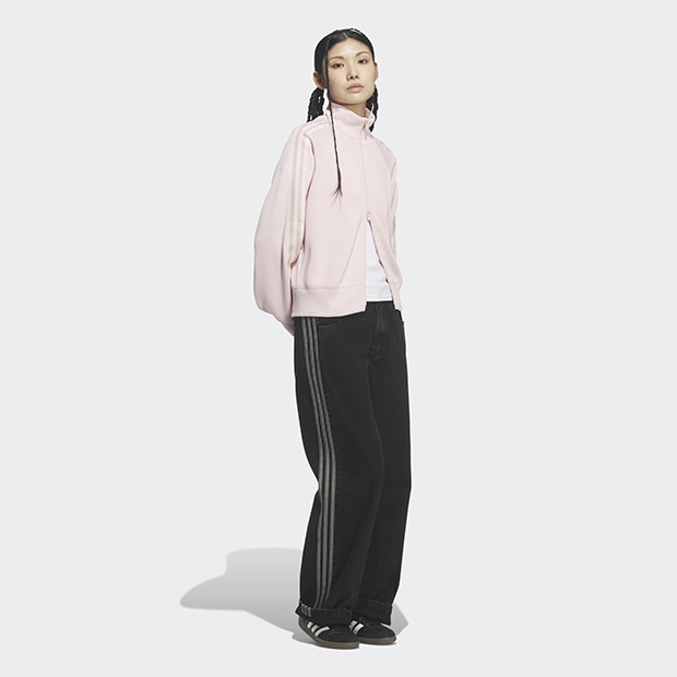 adidas ニット バルーン トラックトップ ピンク 完売品 adidas KNIT BALOON TRACK TOP サンディーピンク（アディダス ニット