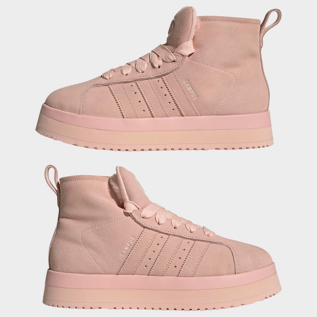 レディース キャンパス 00S ウィンター ミッド カット onr05　ブラッシュピンク×ワンダーホワイト　