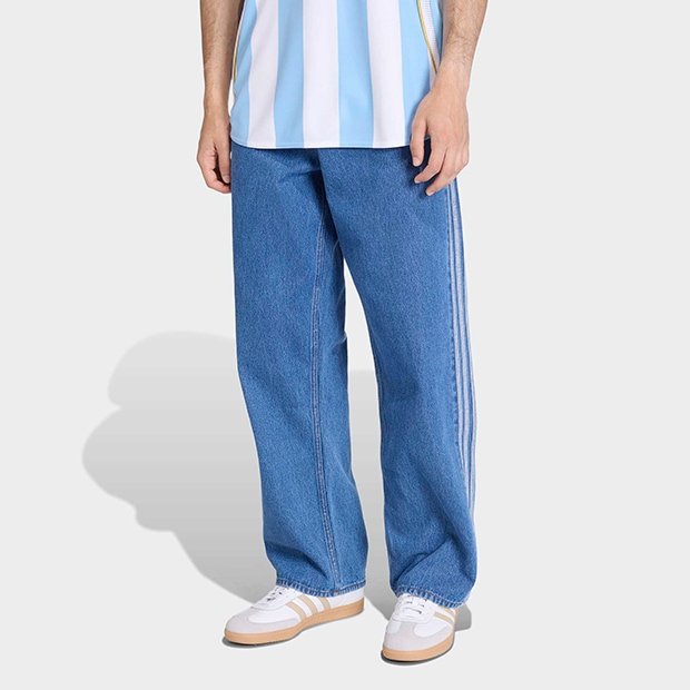 アディカラー ファイヤーバード デニム パンツ　ミディアムヴィンテージデニム　