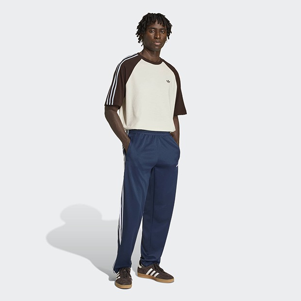 メンズ ブリットコア リンガー 半袖 Tシャツ オフホワイト ｜すべての
