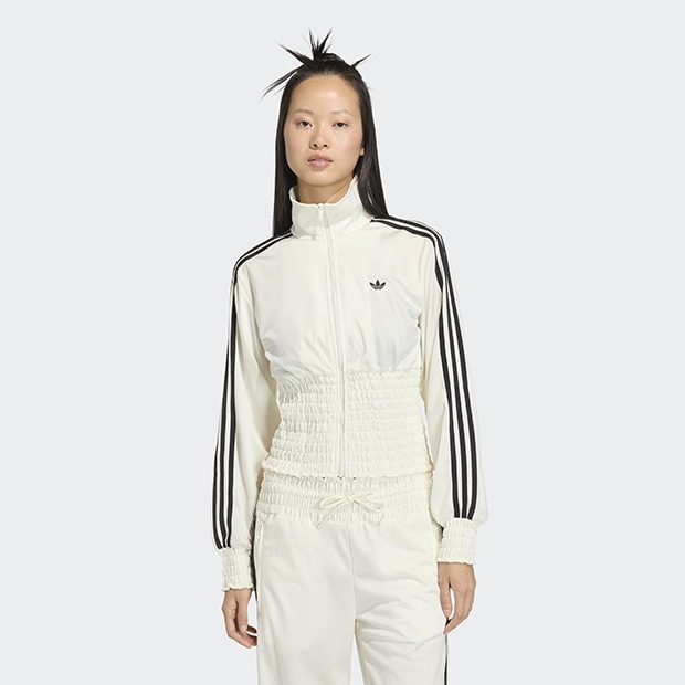 レディース スモック ファイヤーバード トラックトップ　オフホワイト　