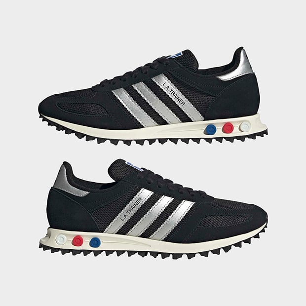 ユニセックス LA トレーナー OG LA TRAINER OG oqn95　コアブラック×シルバーメタリック