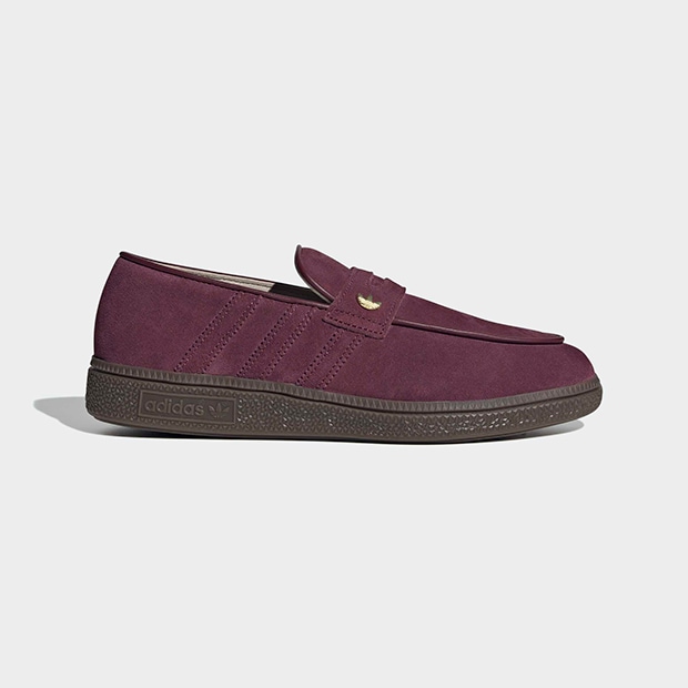レディース ハンドボール スペツィアル ローファー HANDBALL SPEZIAL LOAFER ose40　マルーン×ガム　