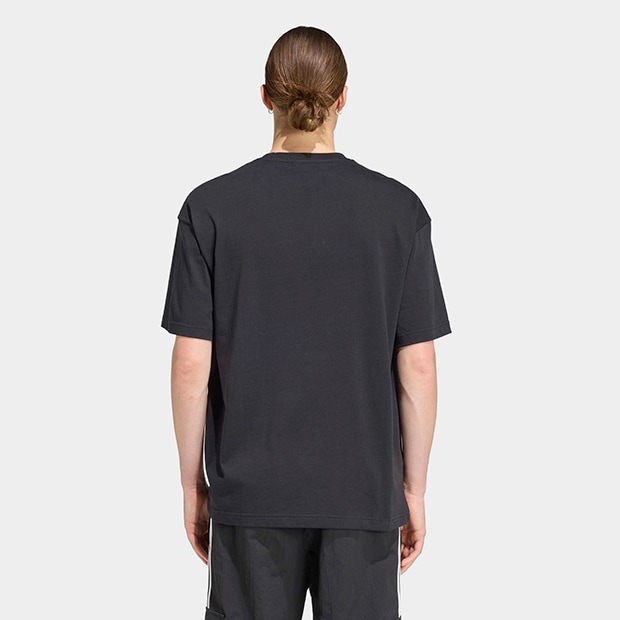 メンズ アディカラー トレフォイル 半袖 Tシャツ ブラック ｜すべての