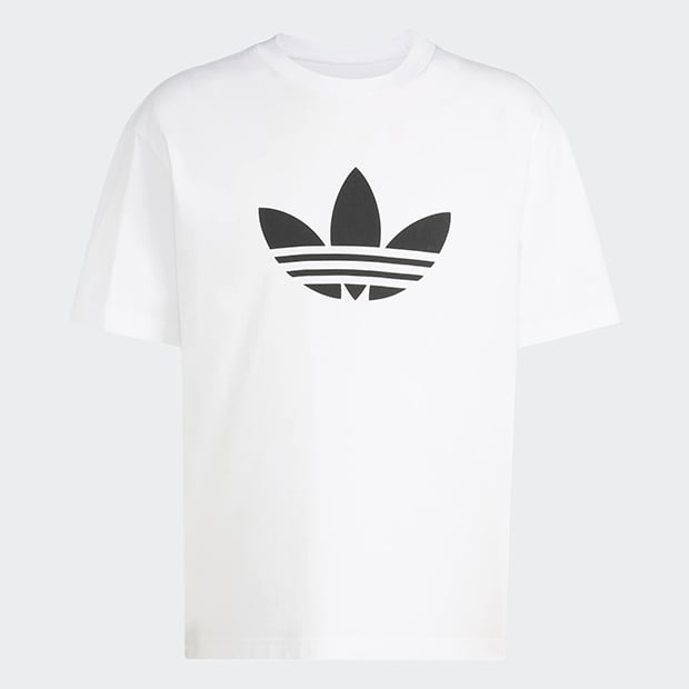 メンズ アディカラー トレフォイル 半袖 Tシャツ ホワイト ｜すべての