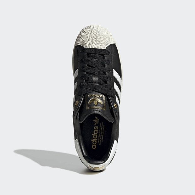 ◾️新品 ADIDAS SUPERSTAR Ⅱ BLACK 藤井風 24cm 新品】adidas SUPERSTAR II ブラック ゴールド 藤井風着用モデル 24
